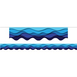 27. Ocean Waves Scalloped Border